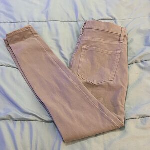 LOFT grey Skinny Jeans - High-Rise Stretch